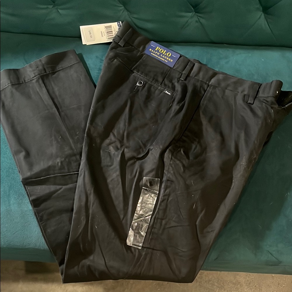 Polo by Ralph Lauren Men's Black Pants